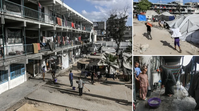 gazzede yerinden edilen filistinliler zor sartlarda yasam mucadelesi veriyor 51sxwGVl