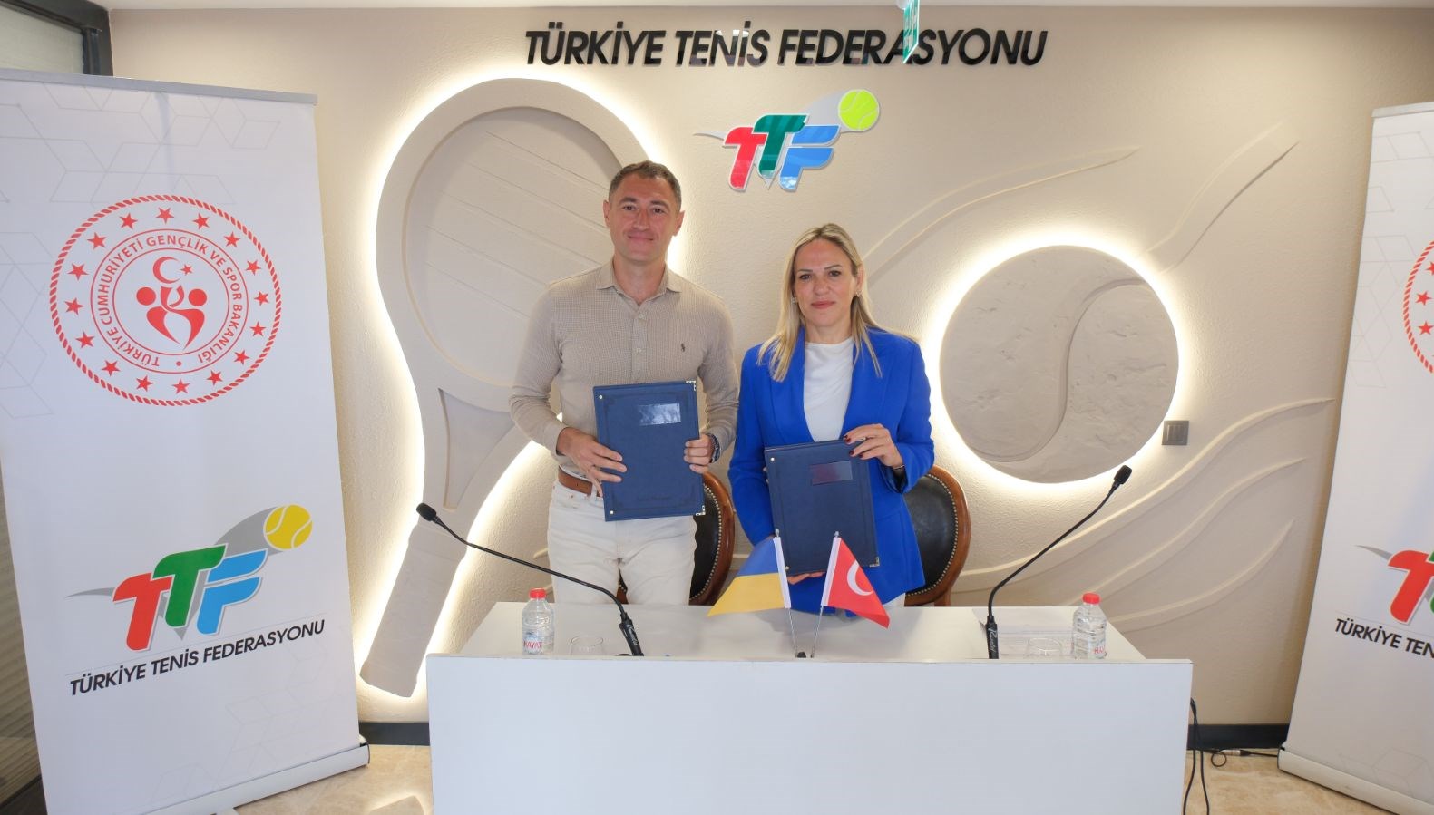 turkiye ve ukrayna tenis federasyonlari arasinda is birligi protokolu UalaSkGI