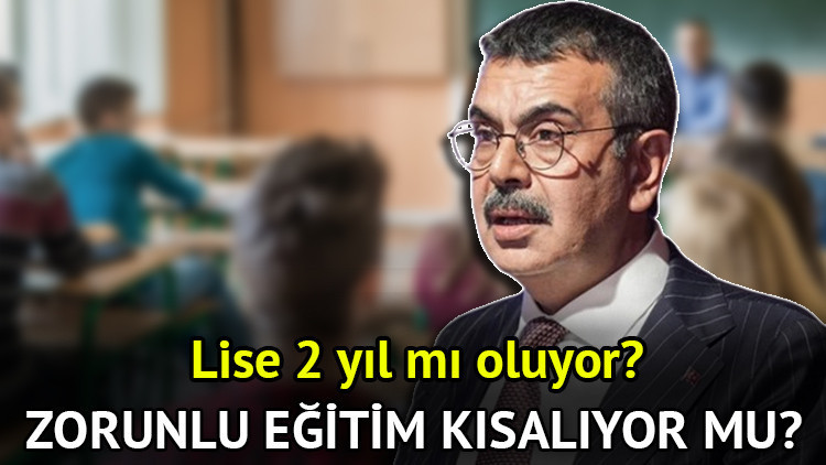 lise 2 yil mi oluyor zorunlu egitim suresi kisaliyor mu bakan tekinden 444 sisteminde degisiklik aciklamasi yEgMYt8W